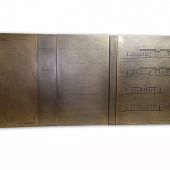 Tableau Laiton bronzé chimie