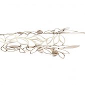 Feuillage décoratif structure de lustre inox brillant 5/10