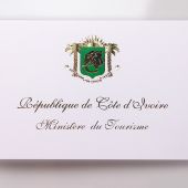 Offset + dorure à chaud brillante