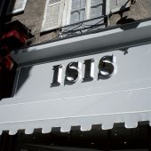 Lettres découpées inox miroir