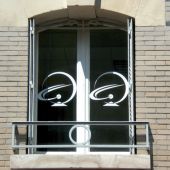 Logo transcript adhésif