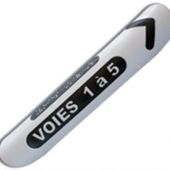 Repère braille de rampe