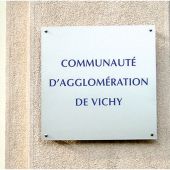 Plaque aluminium anodisé, décor transcript adhésif