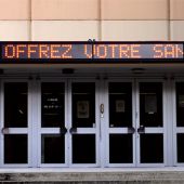 Journal lumineux mono ligne, diodes rouges