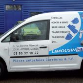 Véhicule décor mixte, transcript adhésif et impression numérique