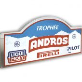 Trophée Plexi 15 mm, chants polis brillants - Marquage sérigraphie